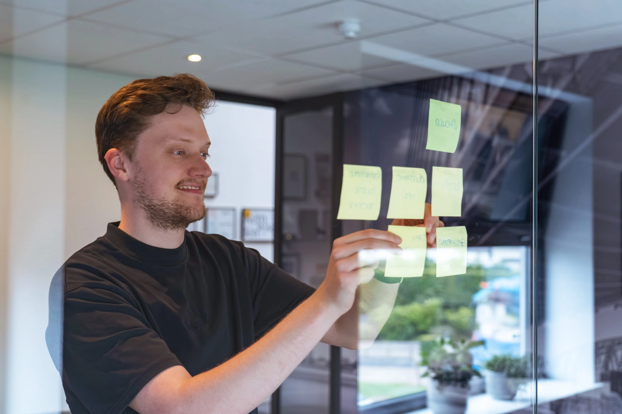 Wireframes teken je met de hand