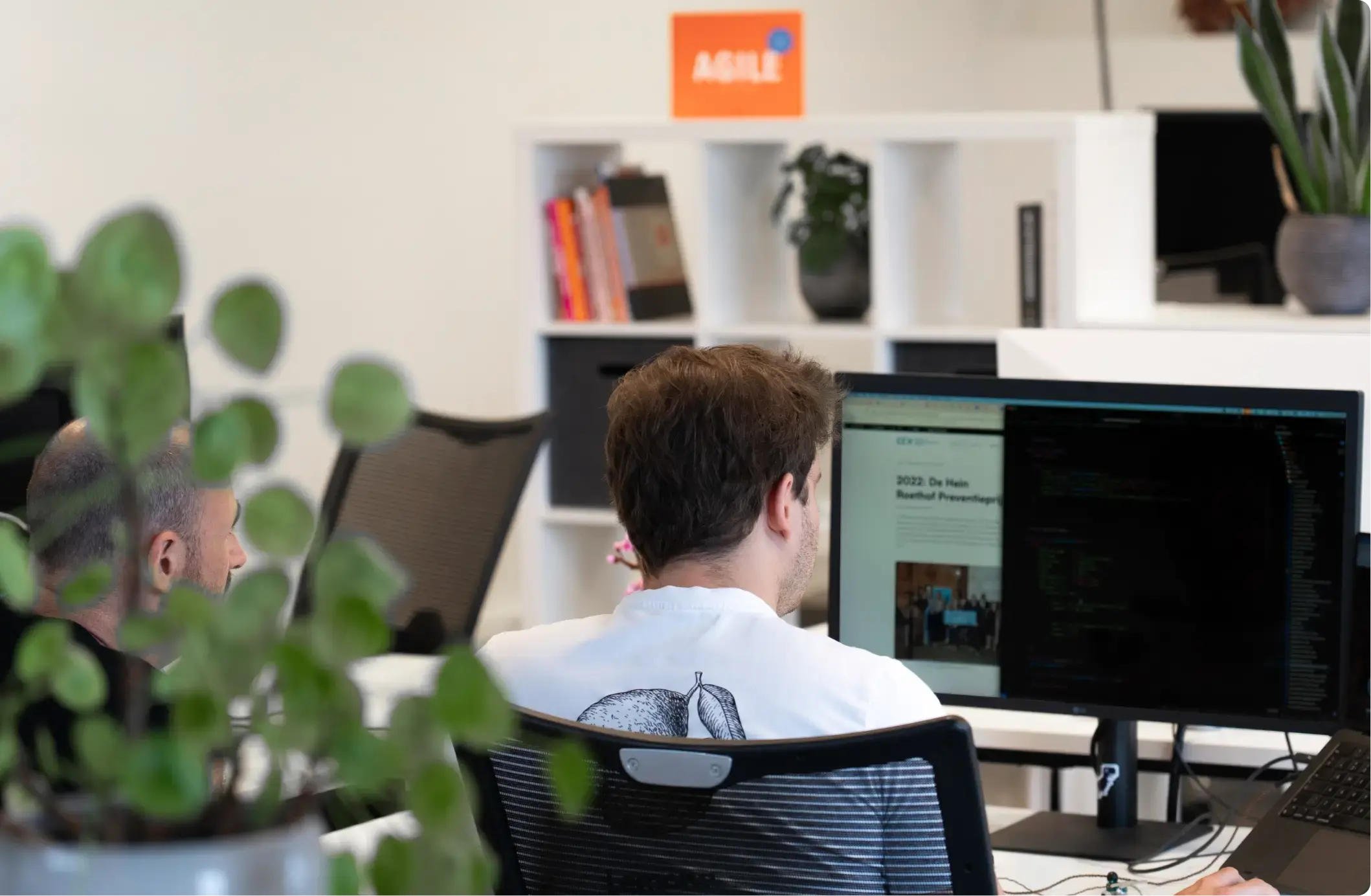 Wireframes teken je met de hand