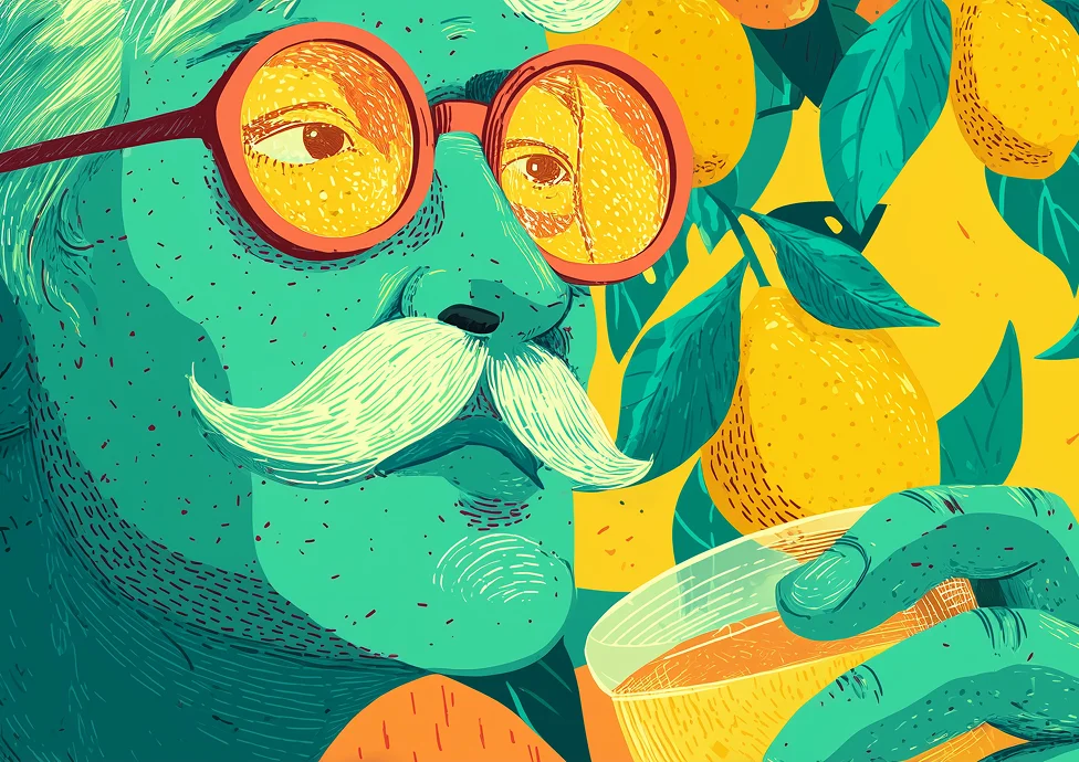 Iemand die een nieuwsbrief leest op een tablet