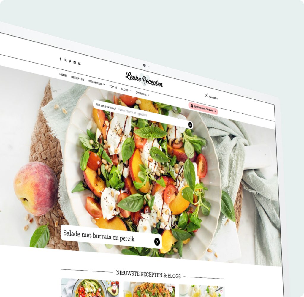 leukerecepten homepage
